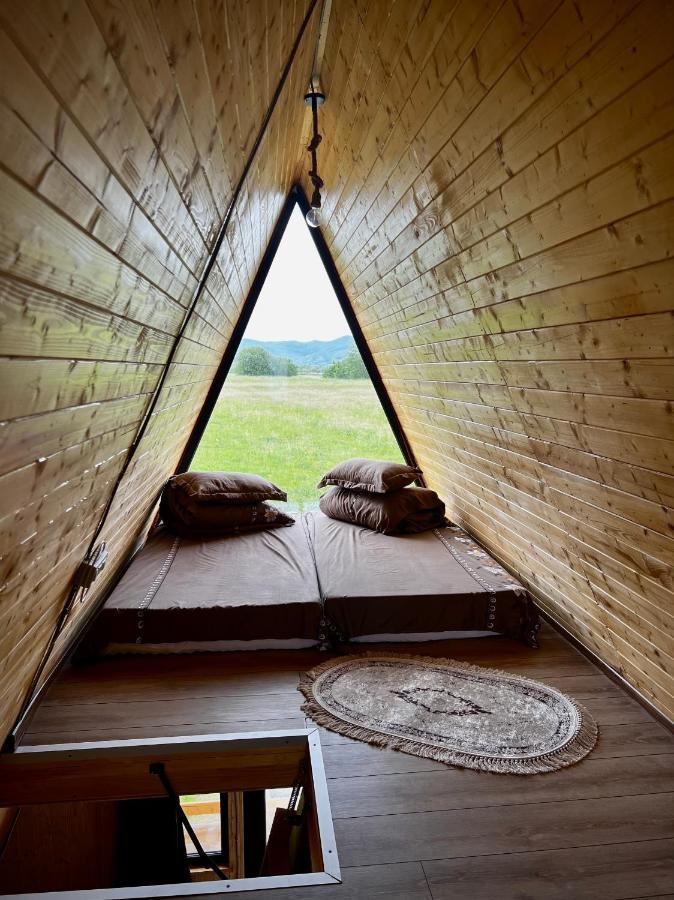 A-Frame Bucovina- Paradis Bucovinean Capu Cîmpului Exteriör bild