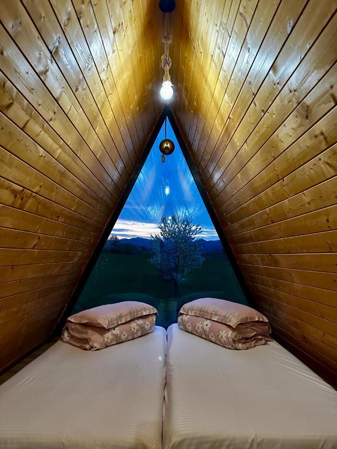 A-Frame Bucovina- Paradis Bucovinean Capu Cîmpului Exteriör bild